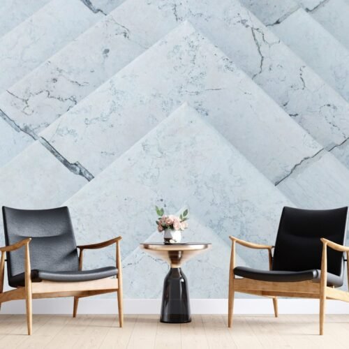 Modern Terrazzo Wallpaper – Abstract & Colorful Mural – Unique – Geometric Patterns – Mural – Bedroom, Dining, Home Office, Entryway – Summer Decor  - Custom Wallpaper Mural peel and stick self adhesive non woven - printed wall torontodigital.ca